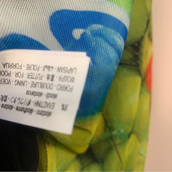 ZARA Blogger Fruit Stand Mesh Strappy Ruched Midi Slip Dress - Picture 5 of 15